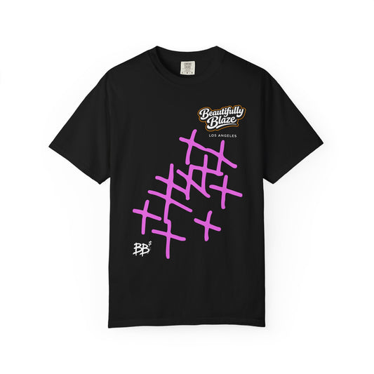 Graffiti Statue Graphic Tee (Front & Back) – Luxury Streetwear Art Shirt | Beautifully Blaze